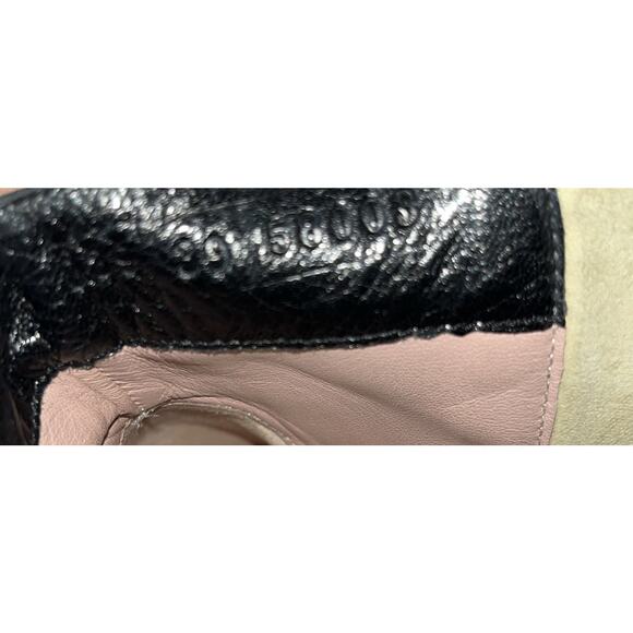 Beautifeel Black Suede Gold Side Zip Boot Size 8 - Picture 5 of 10